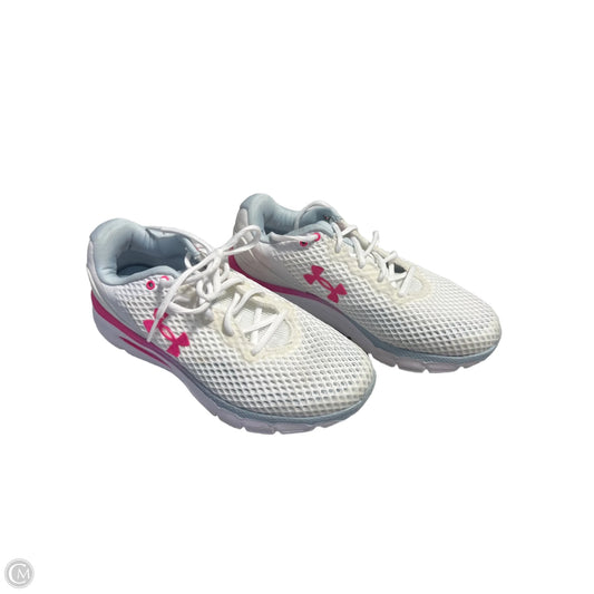 Shoes Athletic By Under Armour In White, Size: 8.5