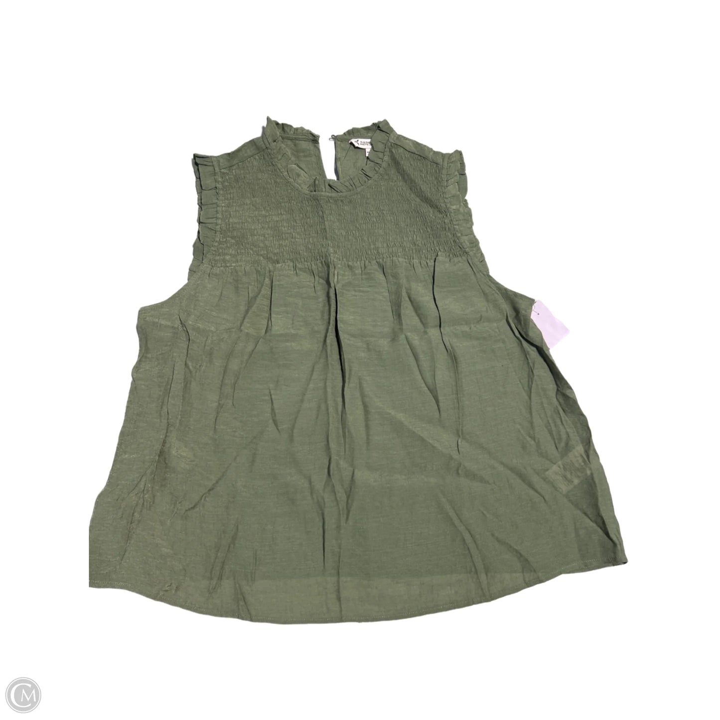Top Sleeveless By Nanette By Nanette Lepore In Green, Size: L
