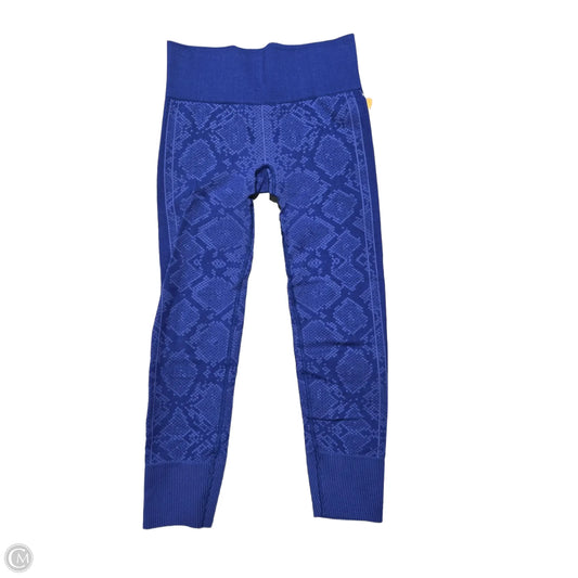 Athletic Leggings By Lululemon In Blue, Size: M
