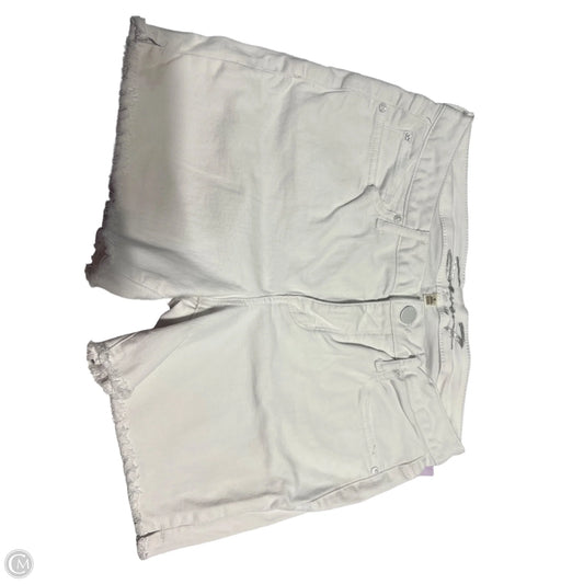 Shorts By Seven 7 In White Denim, Size: 8