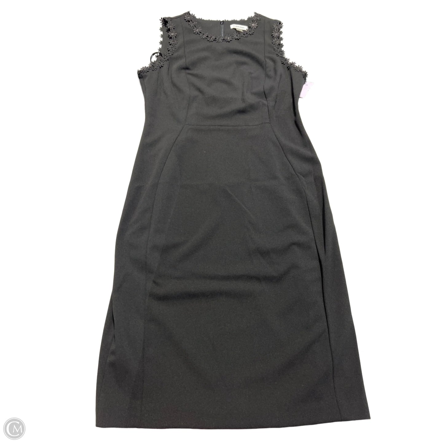 Dress Party Short By Calvin Klein In Black, Size: 8