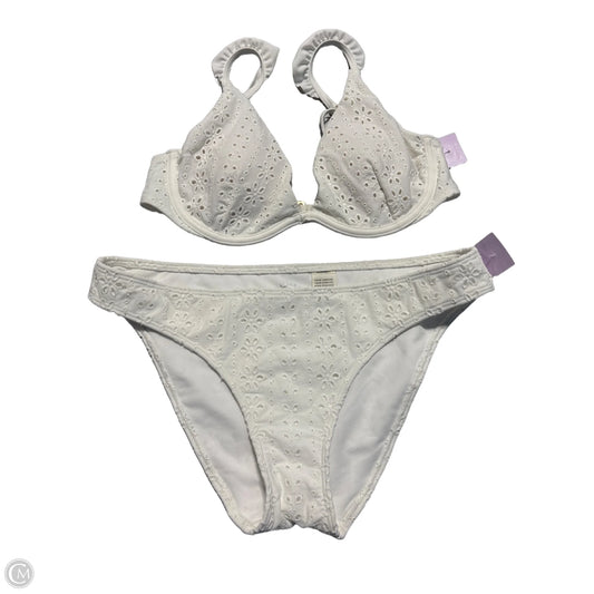 Swimsuit 2pc By Hollister In White, Size: S