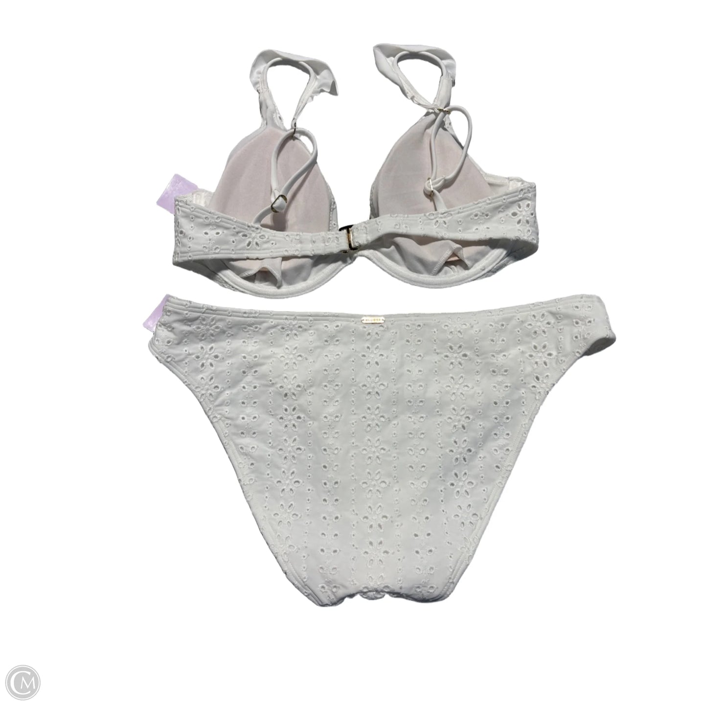 Swimsuit 2pc By Hollister In White, Size: S