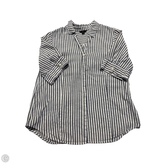 Top Short Sleeve By J. Crew In Striped Pattern, Size: Xs