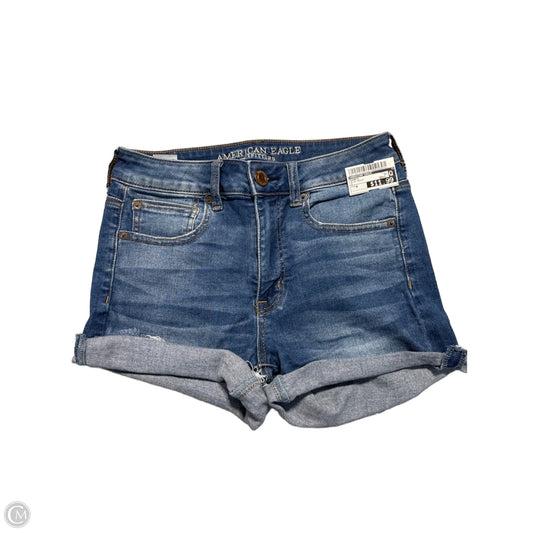 Shorts By American Eagle In Blue Denim, Size: 6