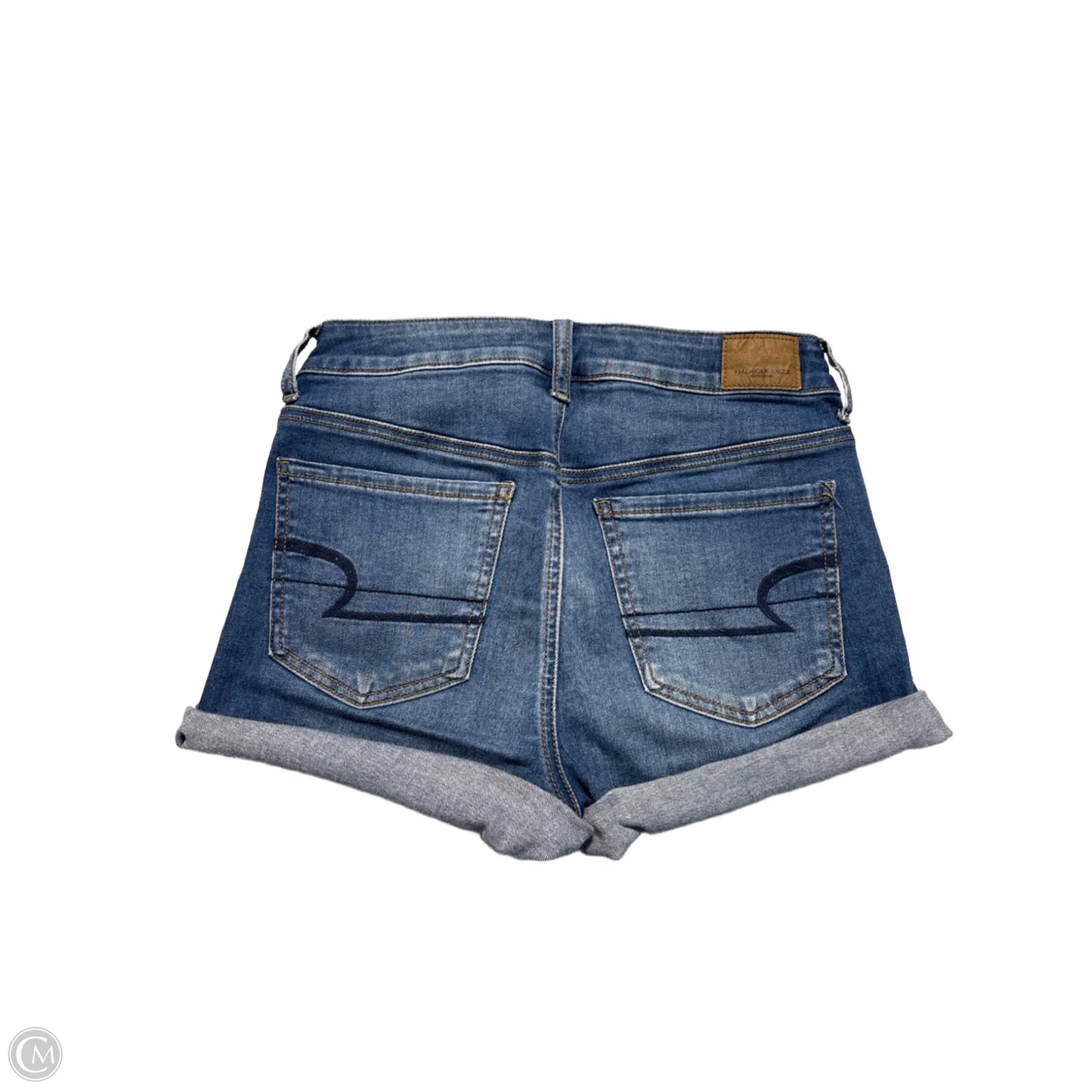 Shorts By American Eagle In Blue Denim, Size: 6