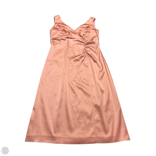 Dress Party Short By Donna Ricco In Peach, Size: 6