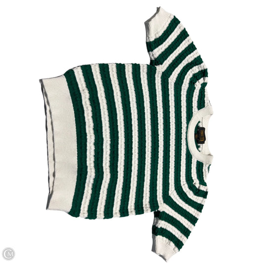 Top Short Sleeve By Truth In Striped Pattern, Size: S
