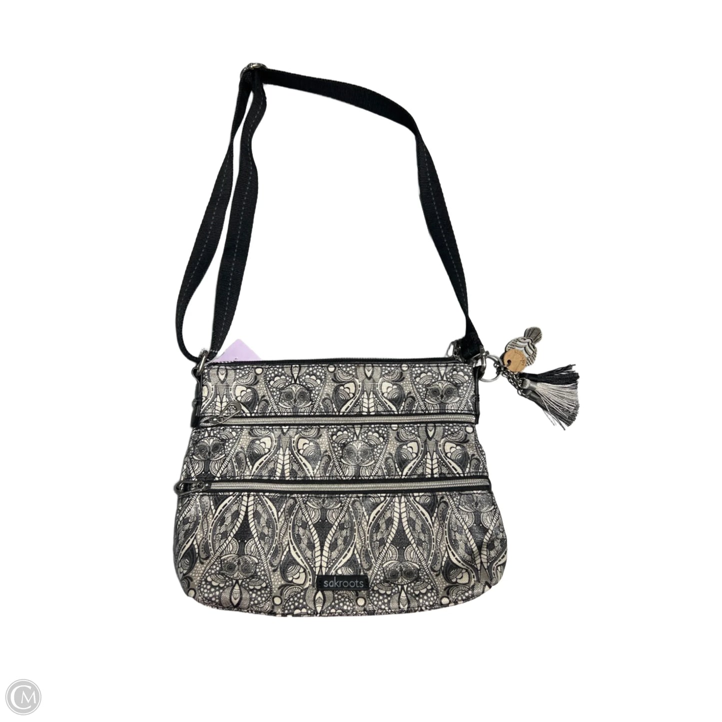 Crossbody Leather By Sakroots, Size: Medium