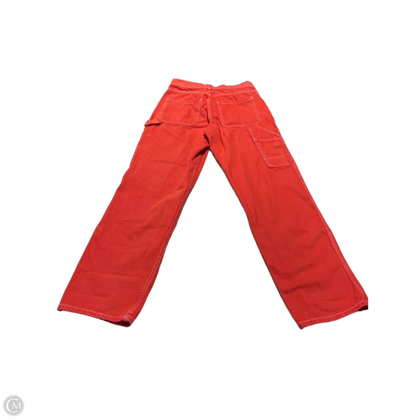 Jeans Straight By Bdg In Red Denim, Size: 2