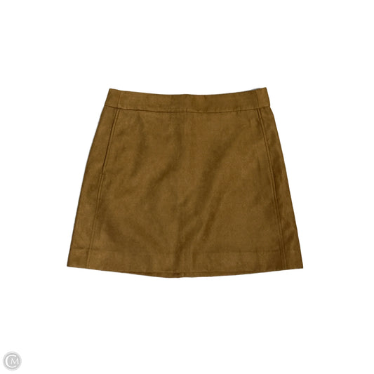 Skirt Mini & Short By J. Crew In Tan, Size: L
