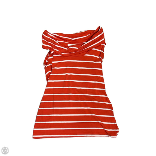 Top Sleeveless By Banana Republic In Striped Pattern, Size: M