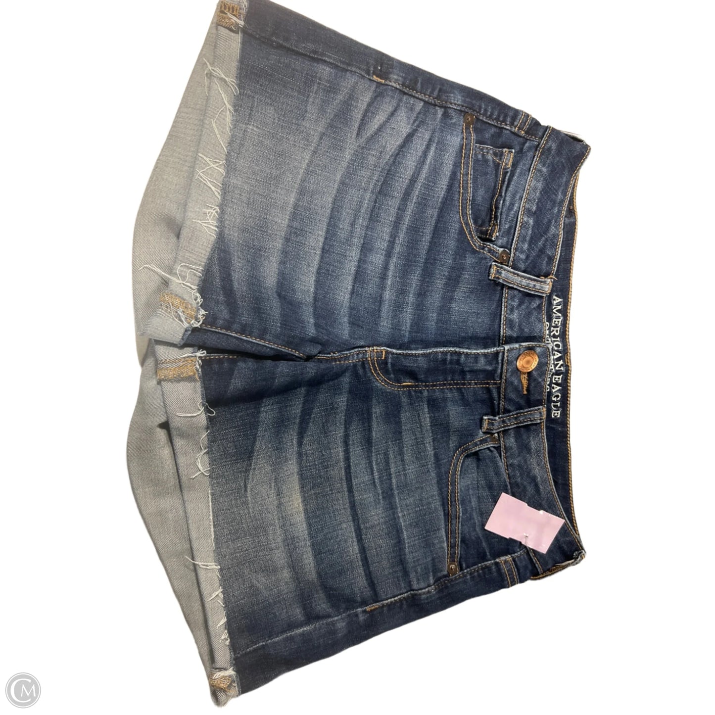 Shorts By American Eagle In Blue Denim, Size: 8