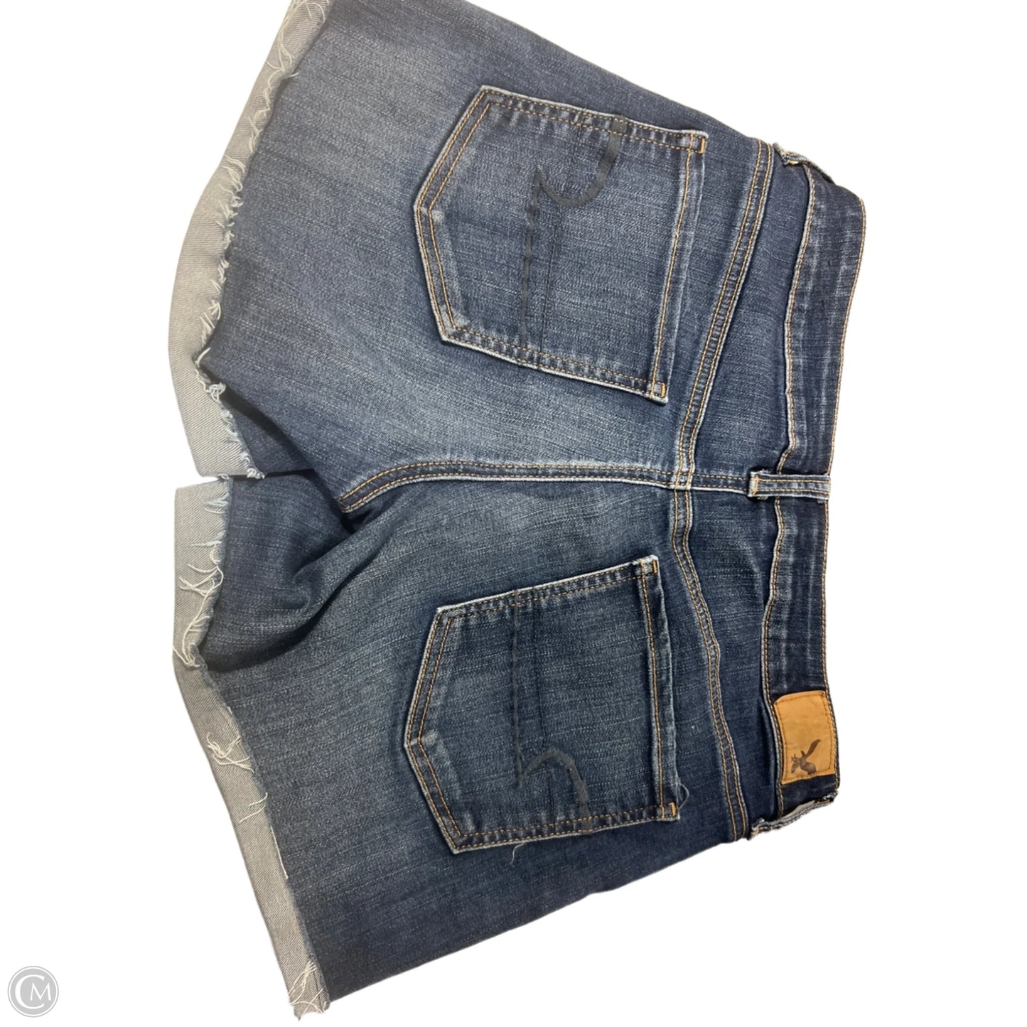 Shorts By American Eagle In Blue Denim, Size: 8