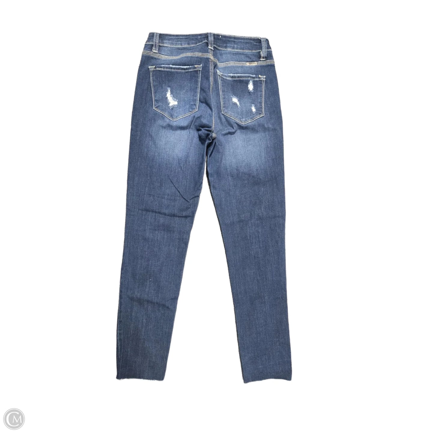 Jeans Skinny By Kancan In Blue Denim, Size: 4