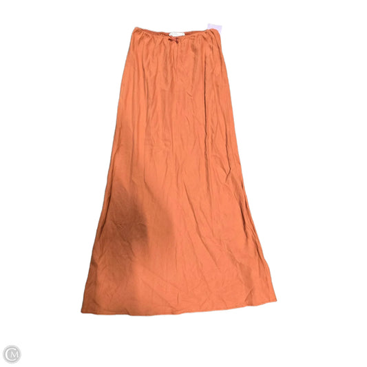 Skirt Maxi By Cmc In Orange, Size: L