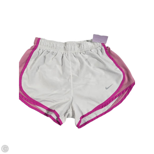 Athletic Shorts By Nike In White, Size: S