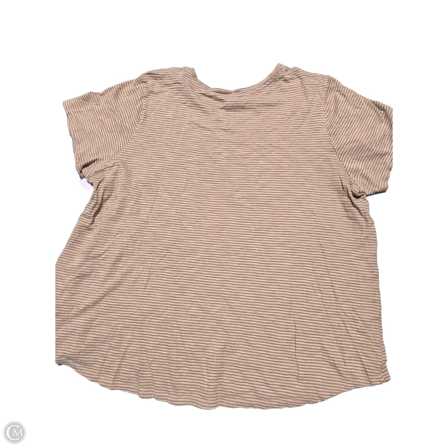 Top Short Sleeve By Old Navy In Striped Pattern, Size: 2x
