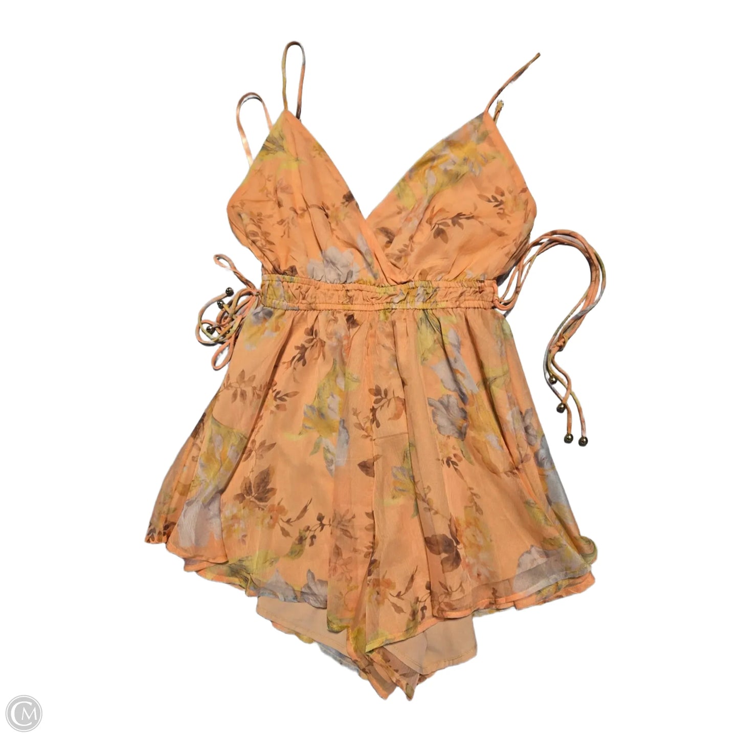 Romper By Cmc In Orange, Size: M