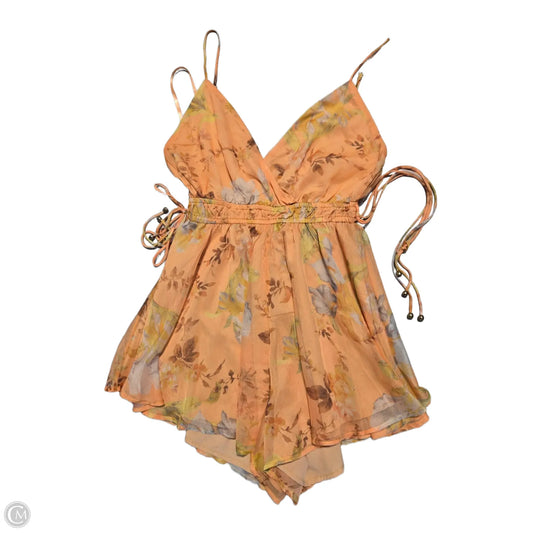 Romper By Cmc In Orange, Size: M