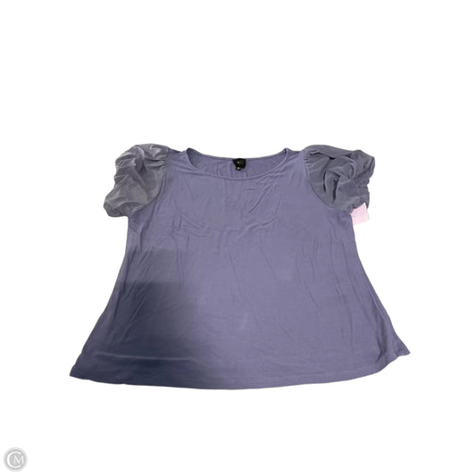 Top Short Sleeve By W5 In Blue, Size: M