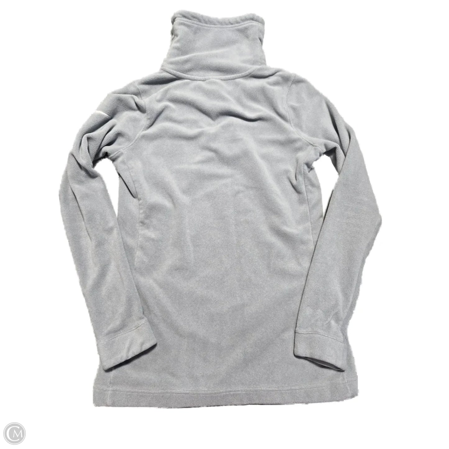 Top Long Sleeve By Nike In Grey, Size: S