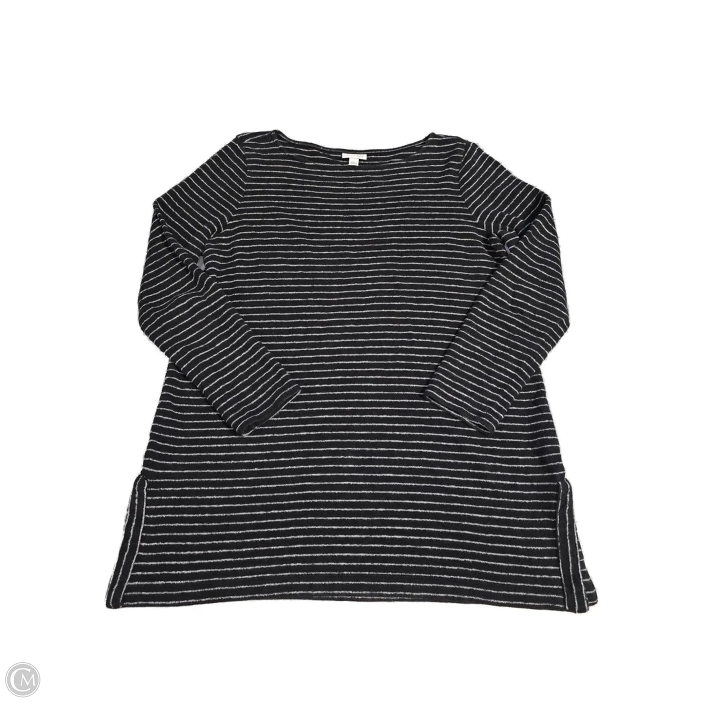 Top Long Sleeve By J. Jill In Black, Size: M