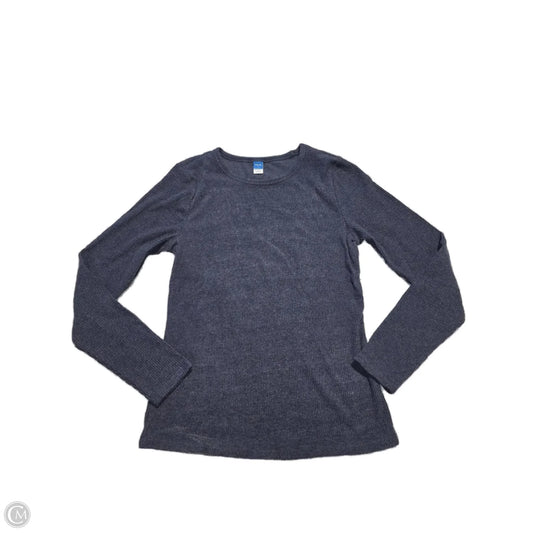 Top Long Sleeve By Old Navy In Blue, Size: L