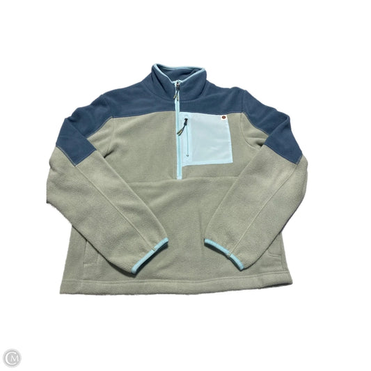 Jacket Fleece By Cme In Teal, Size: M