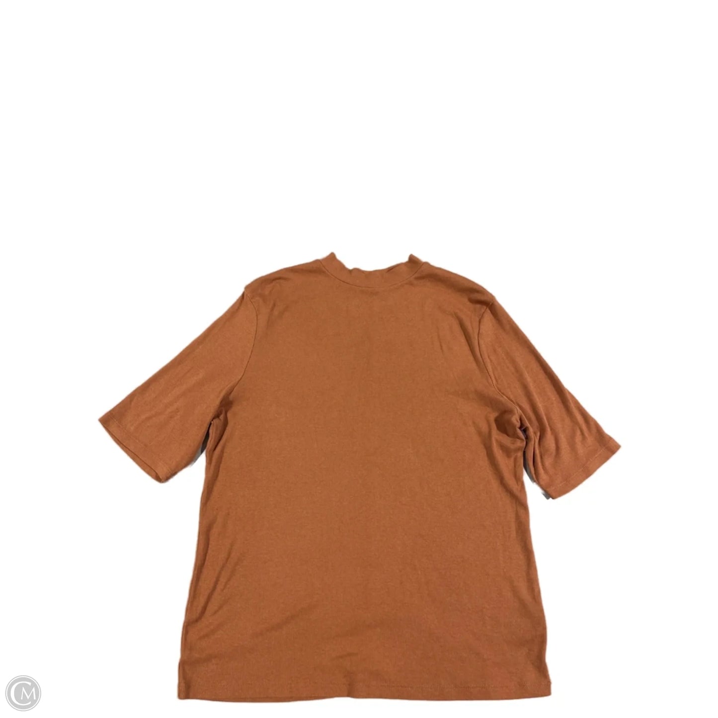 Top Short Sleeve By A New Day In Copper, Size: Xl