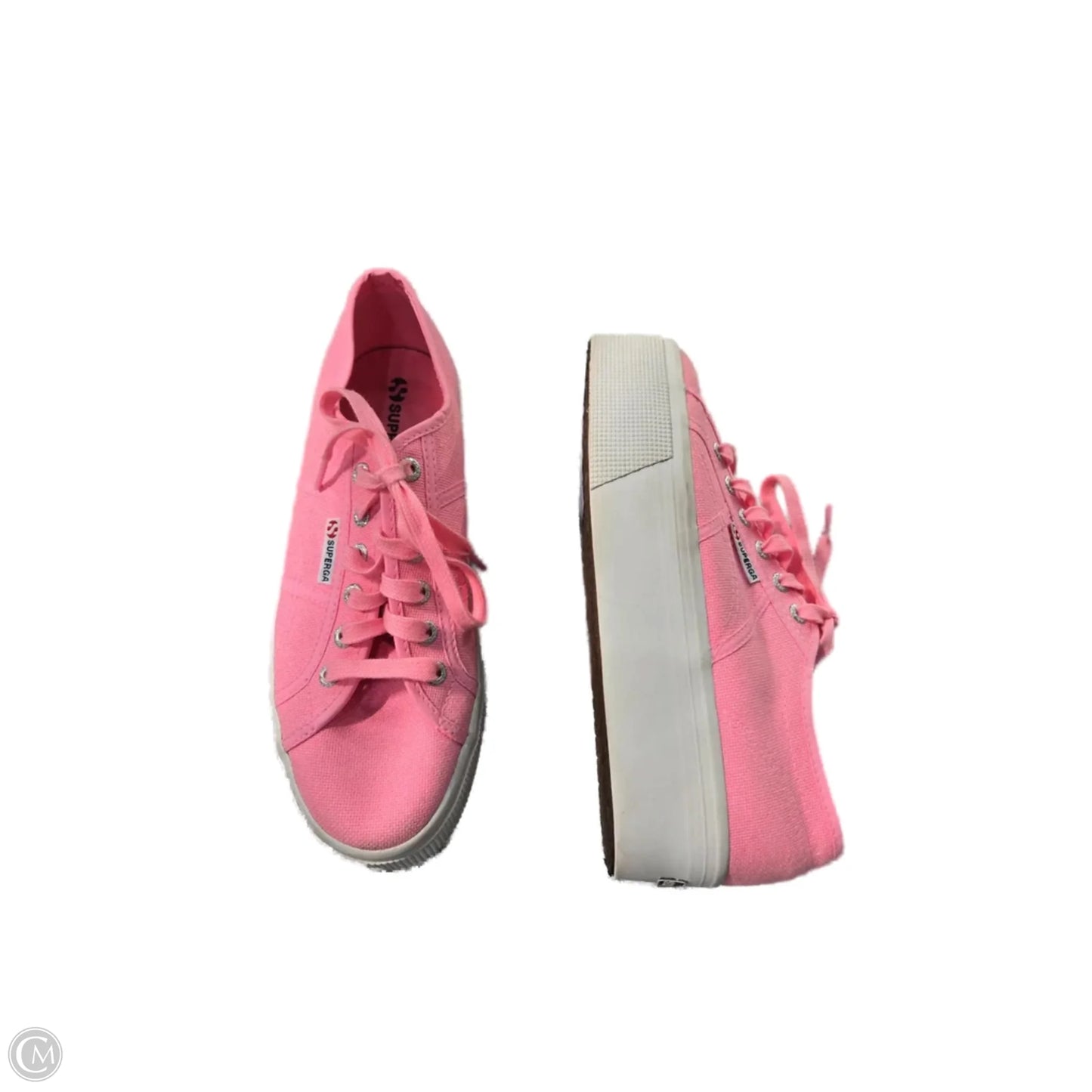 Shoes Sneakers Platform By Superga In Pink, Size: 9