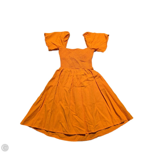 Dress Casual Short By Cme In Orange, Size: Xs