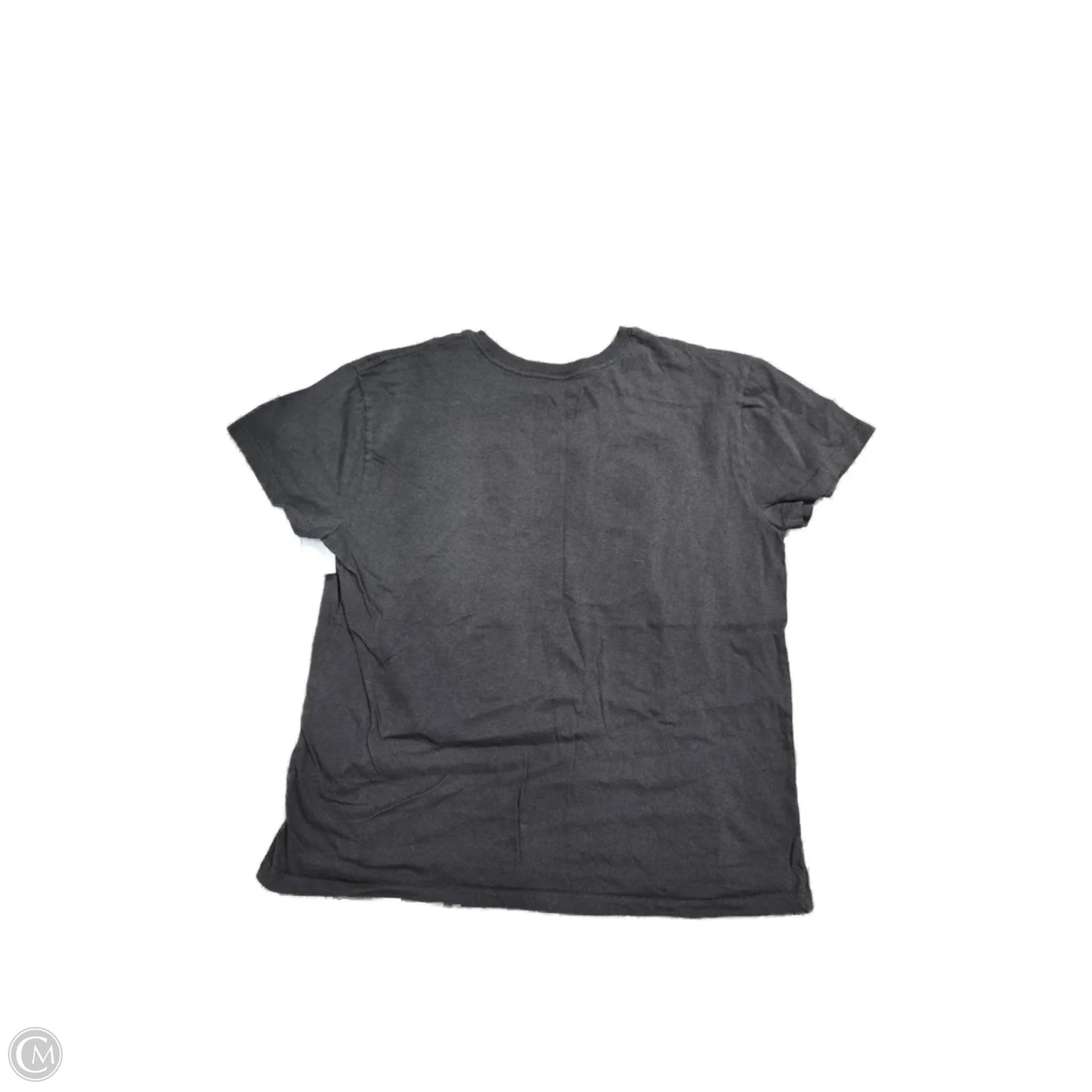 Top Short Sleeve Basic By Cmf In Grey, Size: Xl
