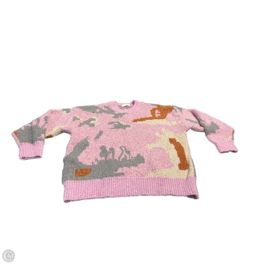 Sweater By Elodie In Pink, Size: L