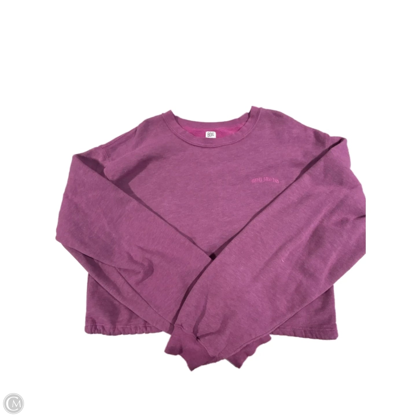 Top Long Sleeve By Bdg In Purple, Size: L