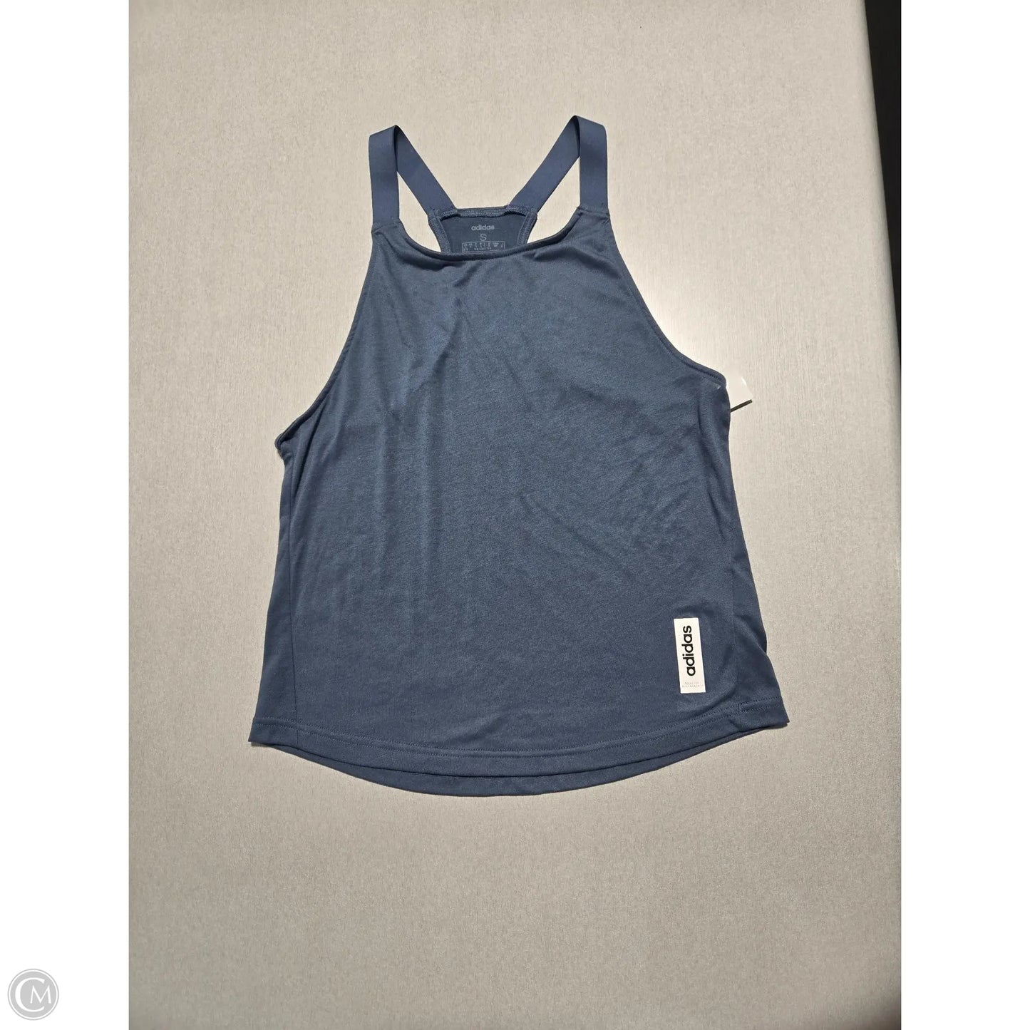 Tank Top By Adidas In Blue, Size: S