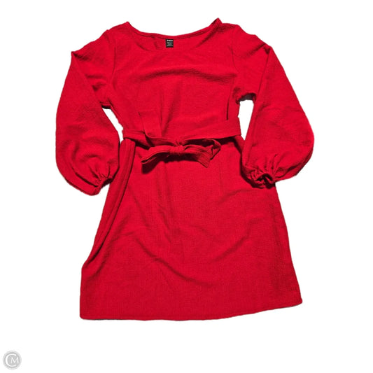 Dress Casual Short By Shein In Red, Size: S