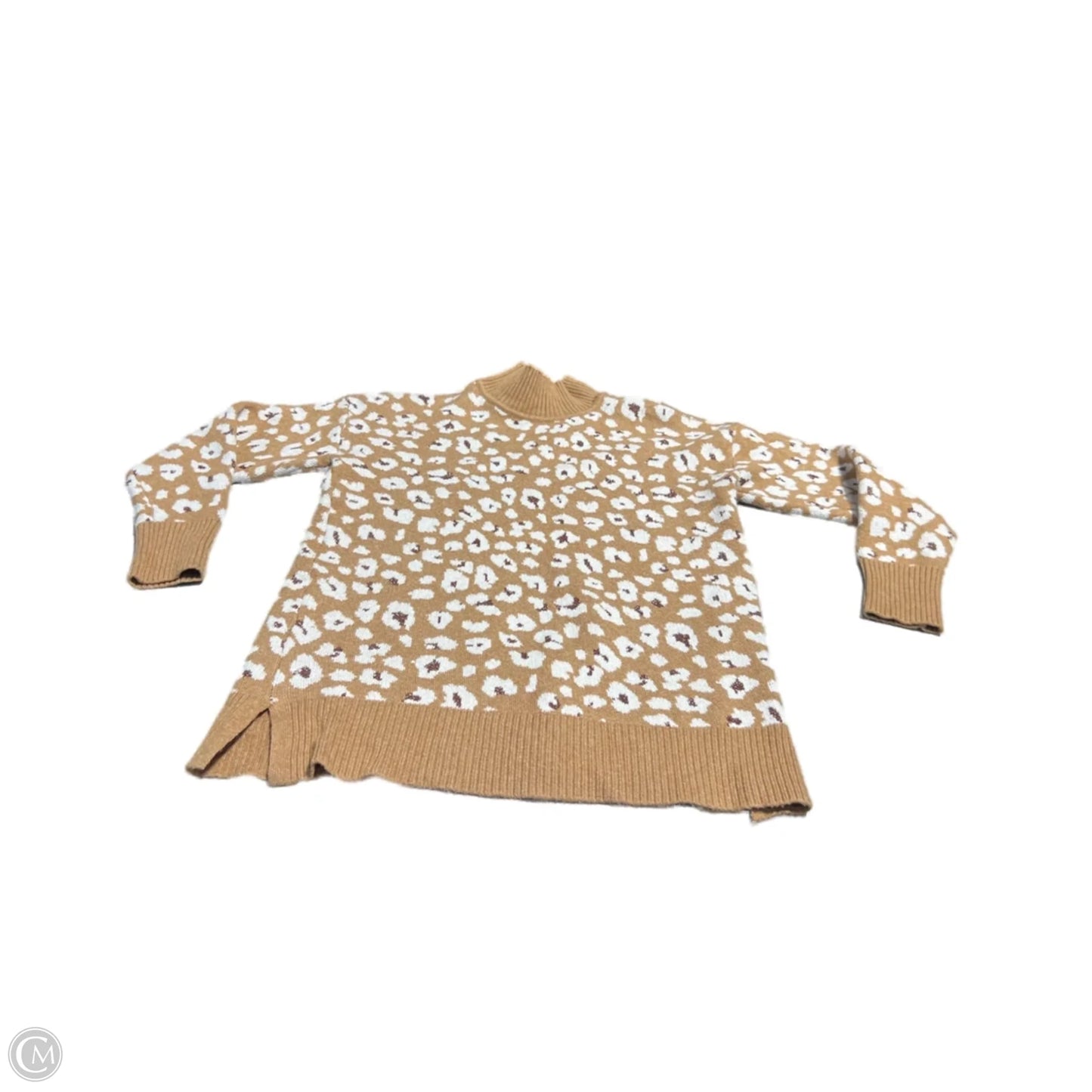 Sweater By Loft In Animal Print, Size: M