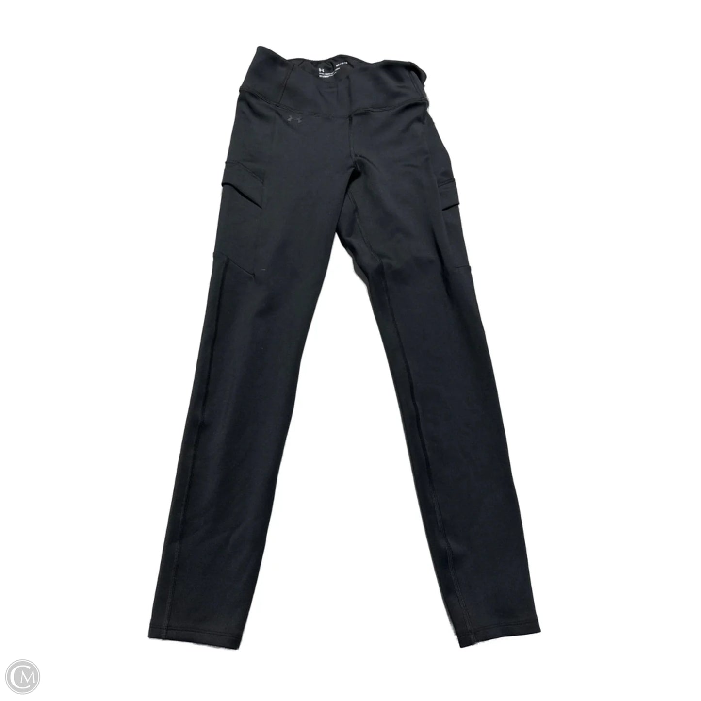 Athletic Leggings By Under Armour In Black, Size: M