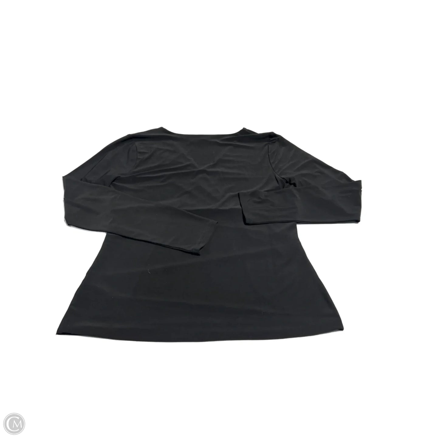 Top Long Sleeve By White House Black Market In Black, Size: L