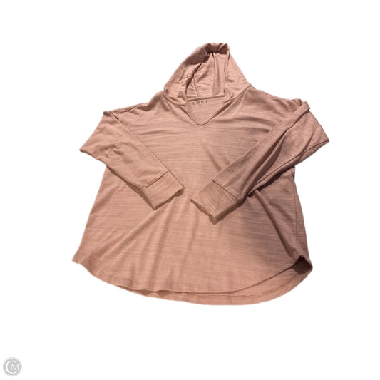 Top Long Sleeve By Loft In Peach, Size: S