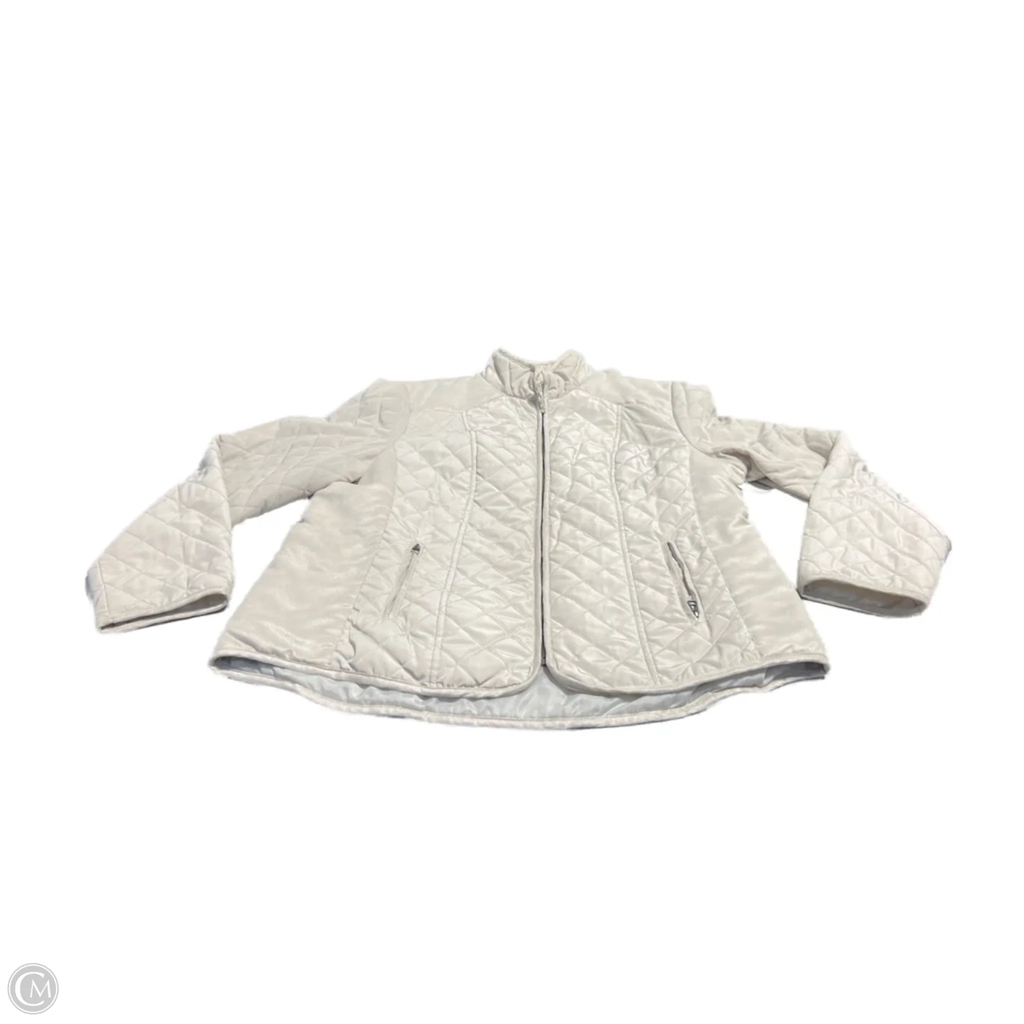 Jacket Puffer & Quilted By Tribal In Beige, Size: Xl