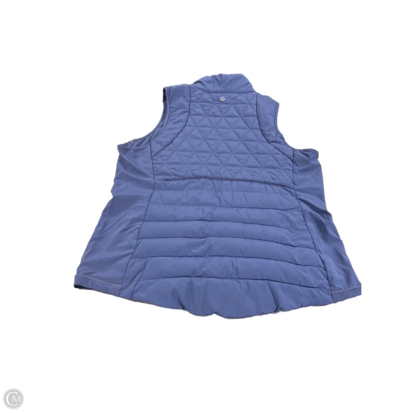Vest Puffer & Quilted By Tangerine In Blue, Size: L
