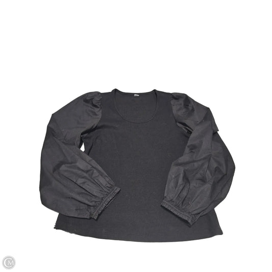 Top Long Sleeve By Old Navy In Black, Size: Xl
