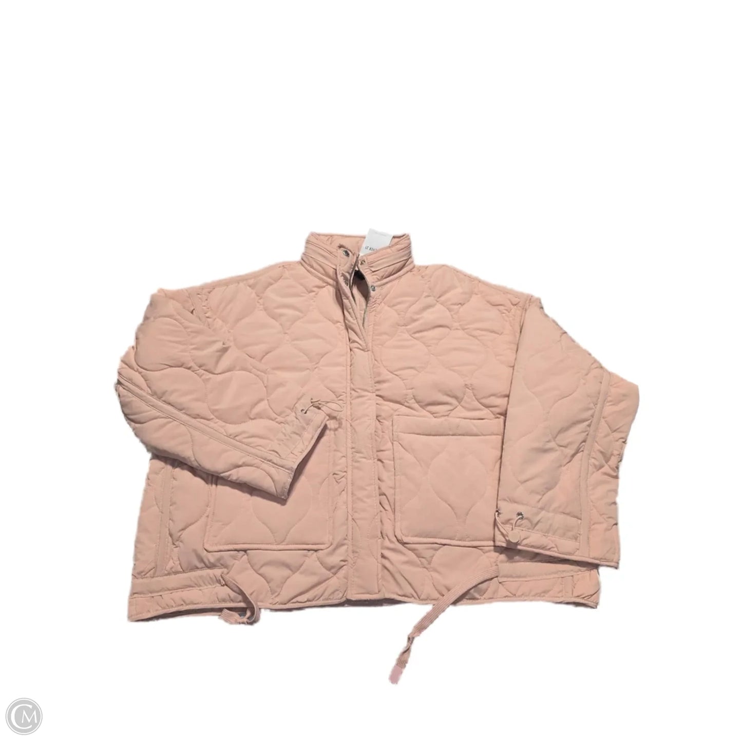 Jacket Puffer & Quilted By Forever 21 In Peach, Size: L