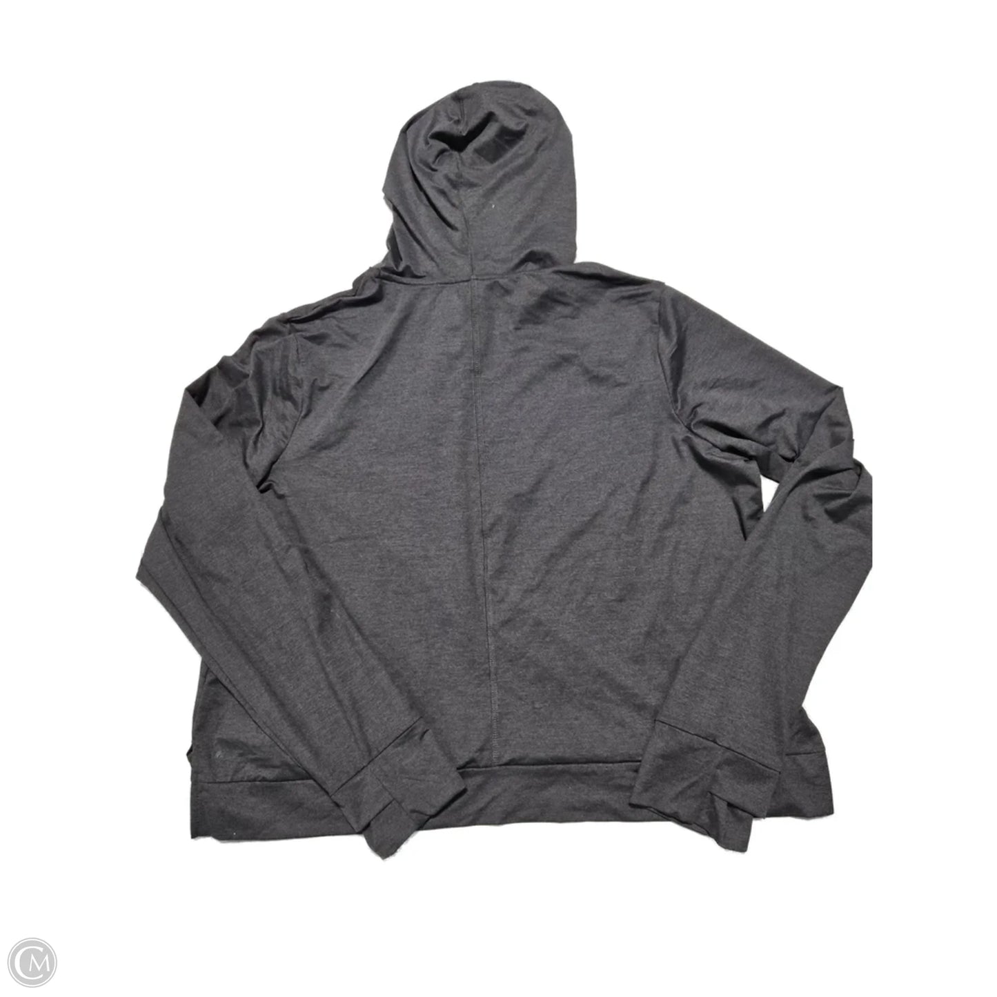 Athletic Top Long Sleeve Hoodie By All In Motion In Grey, Size: Xl