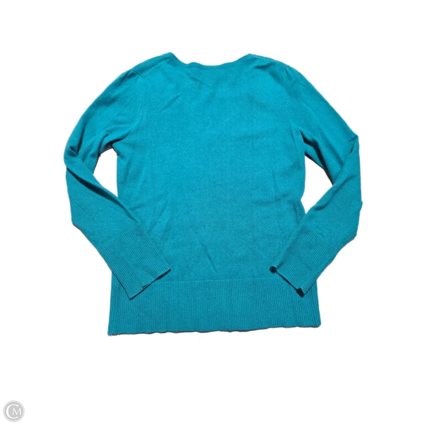 Sweater Cashmere By Victor In Teal, Size: M