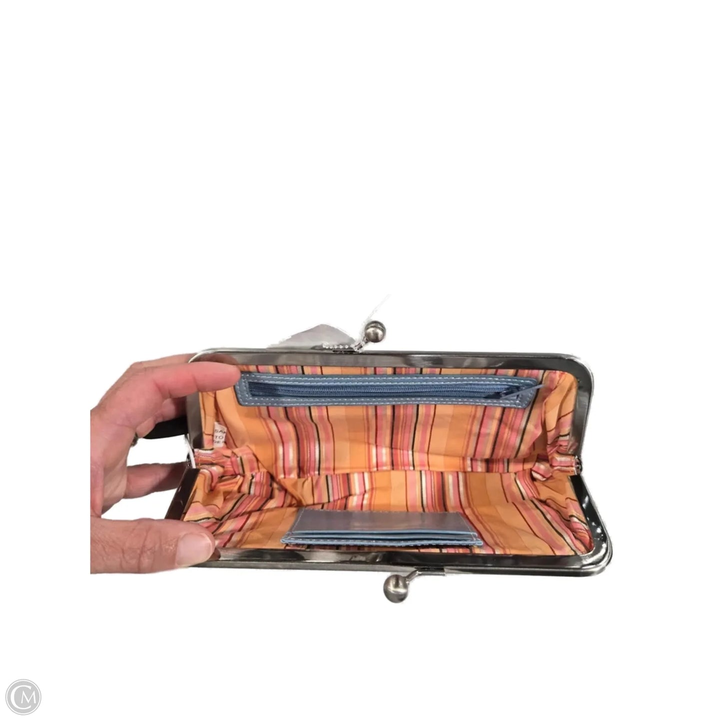 Wallet Leather By Fossil, Size: Small