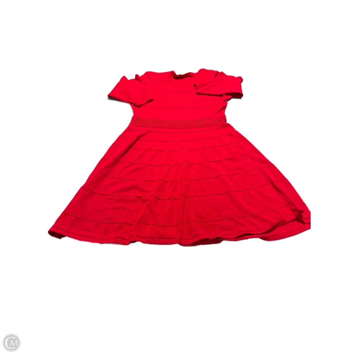 Dress Casual Short By Lane Bryant In Red, Size: Xl