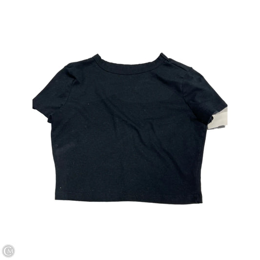 Top Short Sleeve Basic By Wild Fable In Black, Size: Xs